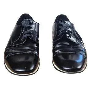 Prada | Shoes | Prada Sport Black Leather Cap Toe Oxfords  display picture 3